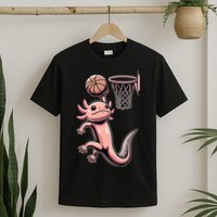 Axolotl Basketball Player Basketballer Sports T-Shirt