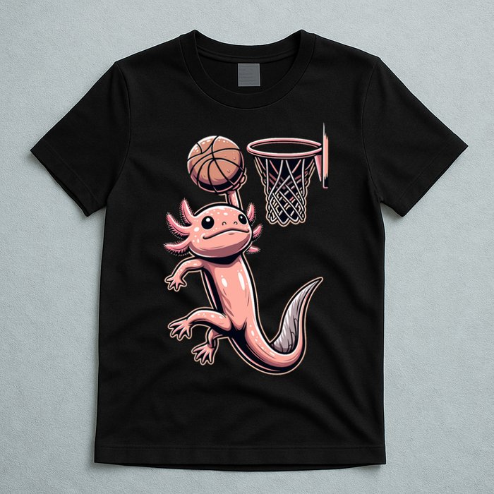 Axolotl Basketball Player Basketballer Sports T-Shirt