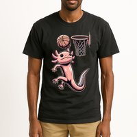 Axolotl Basketball Player Basketballer Sports Tall T-Shirt