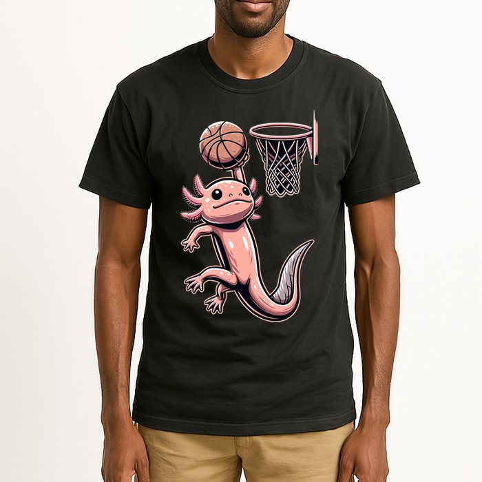 Axolotl Basketball Player Basketballer Sports Tall T-Shirt