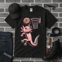 Axolotl Basketball Player Basketballer Sports Tall T-Shirt