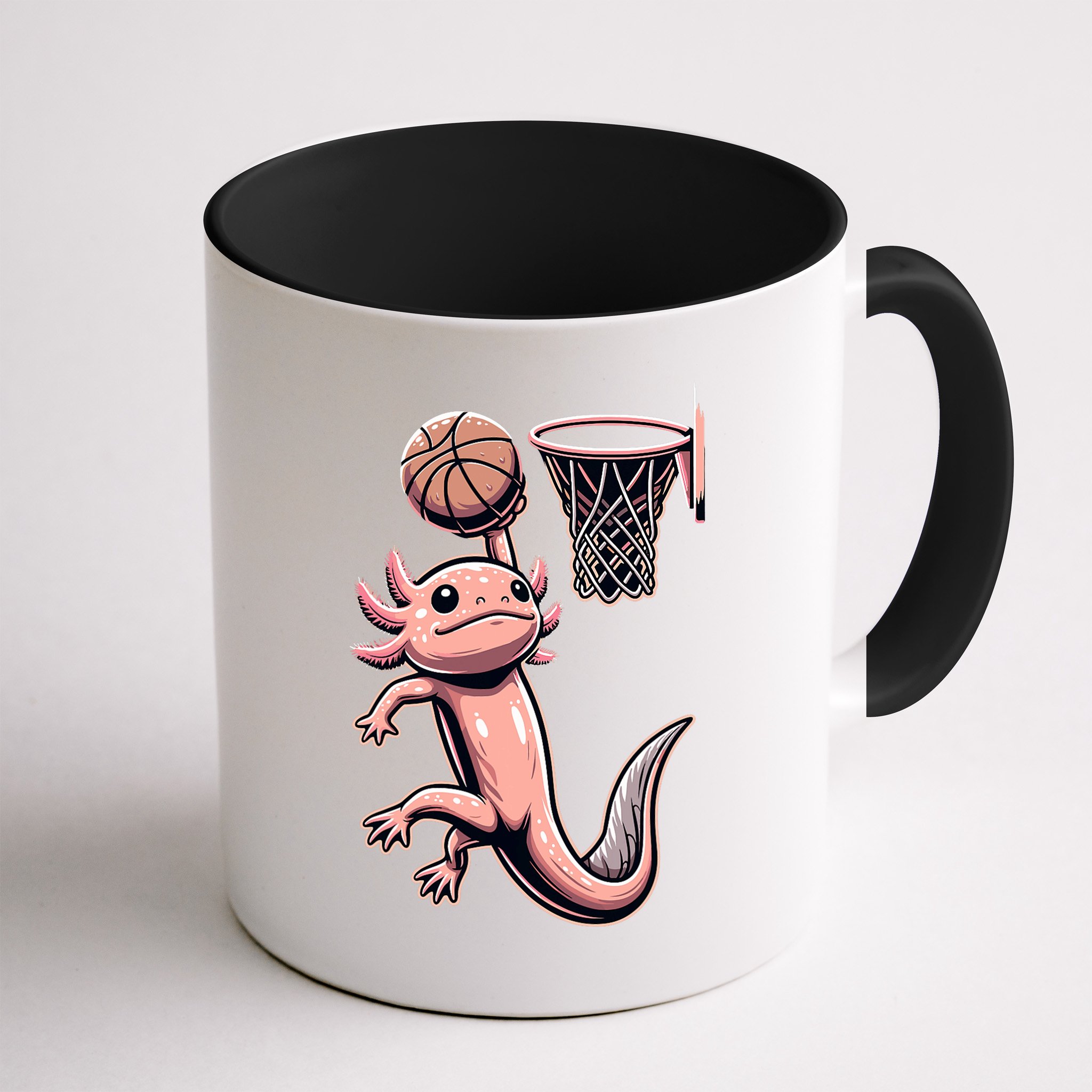Axolotl Basketball Player Basketballer Sports Mug