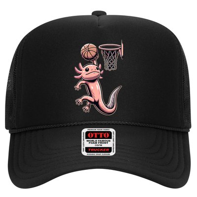Axolotl Basketball Player Basketballer Sports Hat