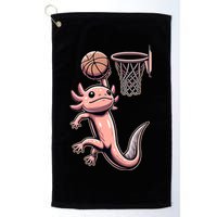 Axolotl Basketball Player Basketballer Sports Golf Towel