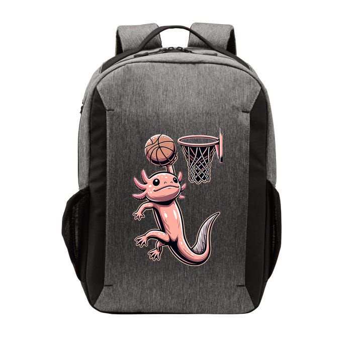 Axolotl Basketball Player Basketballer Sports Vector Backpack