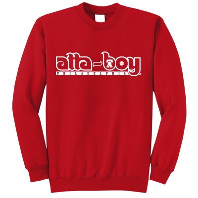 Atta Boy Philly Red October Philadelphia Baseball Sweatshirt