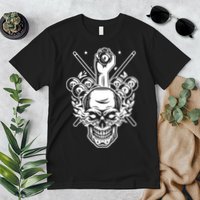 Awesome Billiards Pool Player Premium T-Shirt