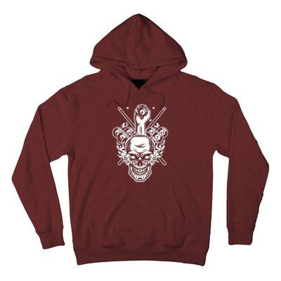 Awesome Billiards Pool Player Hoodie