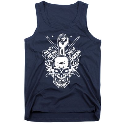 Awesome Billiards Pool Player Tank Top