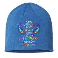 A Big Piece Of My Heart Lives In Heaven She Is My Mommy Gift Sustainable Beanie