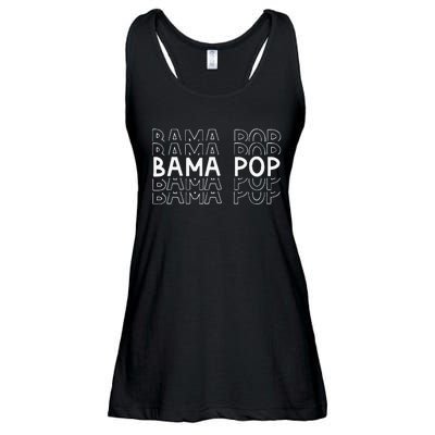 Alabama Bama Pop Dad Fathers Day Gift Pawpaw Papa Ladies Essential Flowy Tank