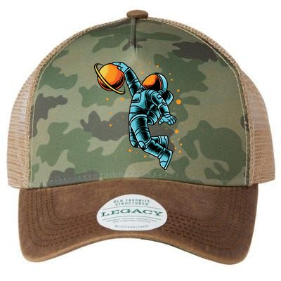 Astronaut Basketball Player Legacy Tie Dye Trucker Hat