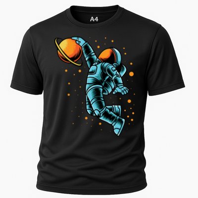 Astronaut Basketball Player Performance Shirt