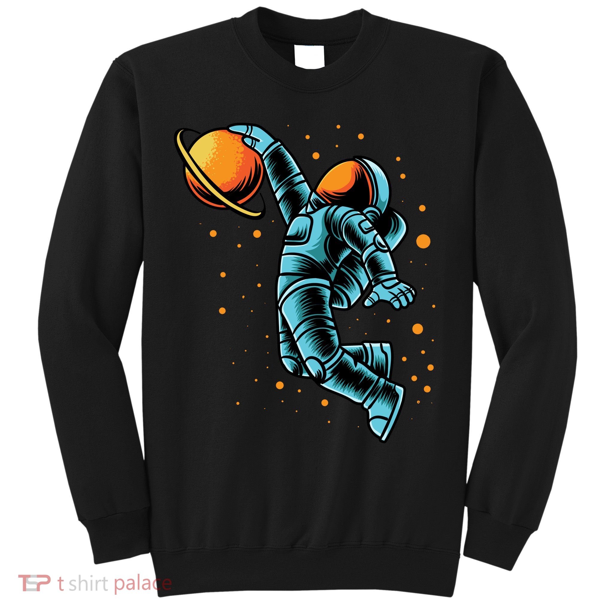 Astronaut Basketball Player Sweatshirt