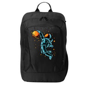 Astronaut Basketball Player City Backpack