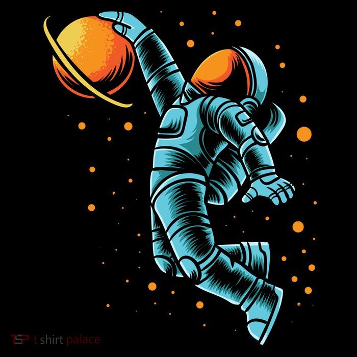 Astronaut Basketball Player Impact Tech Backpack