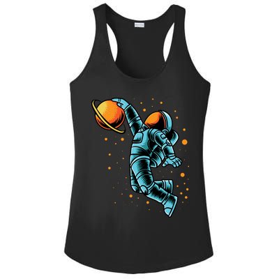 Astronaut Basketball Player Ladies PosiCharge Competitor Racerback Tank