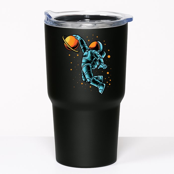 Astronaut Basketball Player Tumbler