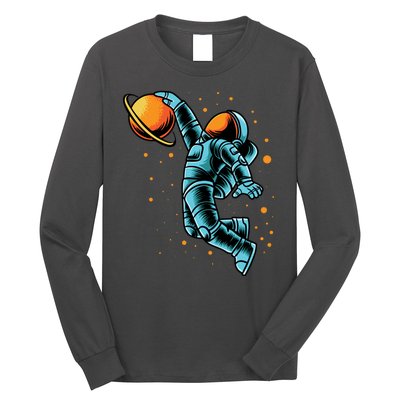 Astronaut Basketball Player Long Sleeve Shirt