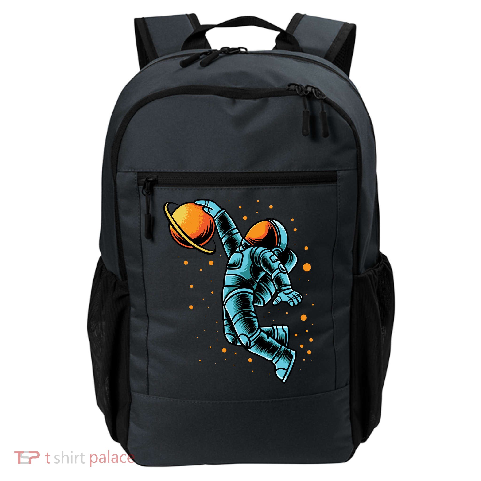 Astronaut Basketball Player Daily Commute Backpack