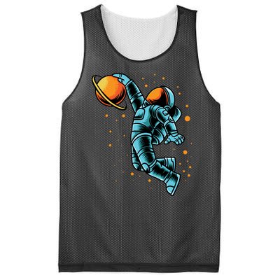 Astronaut Basketball Player Mesh Reversible Basketball Jersey Tank