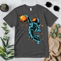 Astronaut Basketball Player Premium T-Shirt