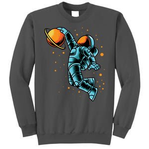 Astronaut Basketball Player Tall Sweatshirt