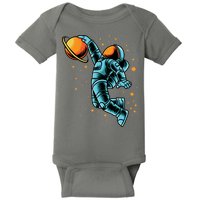 Astronaut Basketball Player Baby Bodysuit