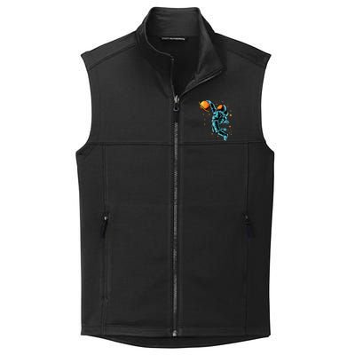 Astronaut Basketball Player Collective Smooth Fleece Vest