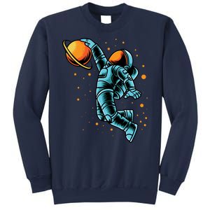 Astronaut Basketball Player Sweatshirt