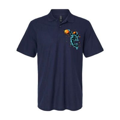 Astronaut Basketball Player Softstyle Adult Sport Polo