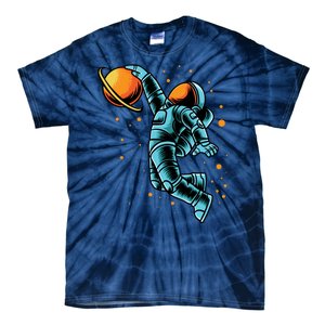 Astronaut Basketball Player Tie-Dye T-Shirt