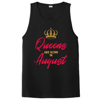 August Born Queens Queen Princess Birthday PosiCharge Competitor Tank