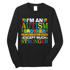 Autism Brother Quotes Motivational Autism Awareness Autism Support Long Sleeve Shirt