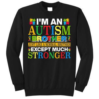 Autism Brother Quotes Motivational Autism Awareness Autism Support Sweatshirt