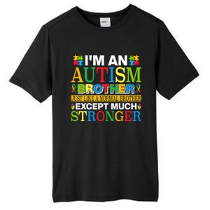 Autism Brother Quotes Motivational Autism Awareness Autism Support Tall Fusion ChromaSoft Performance T-Shirt