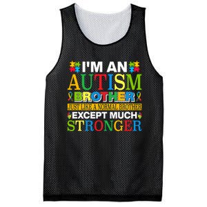 Autism Brother Quotes Motivational Autism Awareness Autism Support Mesh Reversible Basketball Jersey Tank