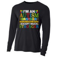 Autism Brother Quotes Motivational Autism Awareness Autism Support Cooling Performance Long Sleeve Crew