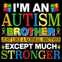 Autism Brother Quotes Motivational Autism Awareness Autism Support Kids T-Shirt