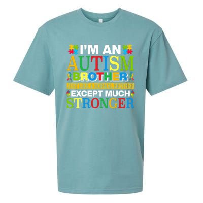 Autism Brother Quotes Motivational Autism Awareness Autism Support Sueded Cloud Jersey T-Shirt