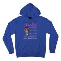 Aries Black Queen Zodiac Birthday Afro Gift Hoodie