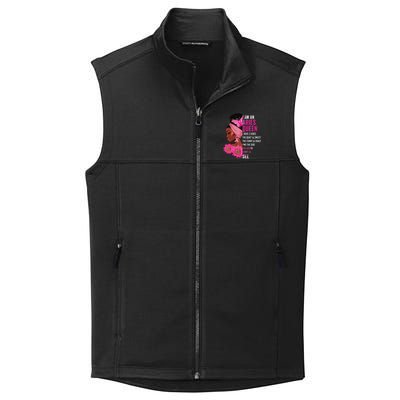 Aries Black Queen I Have 3 Sides April Girl Women Birthday Collective Smooth Fleece Vest