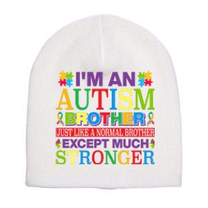 Autism Brother Quotes Motivational Autism Awareness Autism Support Short Acrylic Beanie