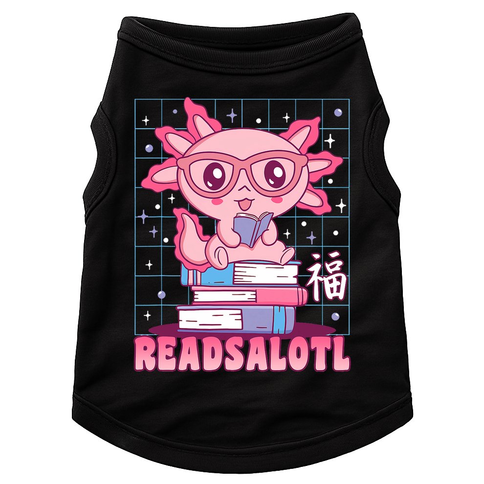 Axolotl Books Readsalotl Reading Bookworm Doggie Tank