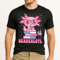 Axolotl Books Readsalotl Reading Bookworm Cooling Performance Crew T-Shirt