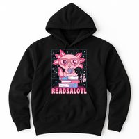 Axolotl Books Readsalotl Reading Bookworm Hoodie