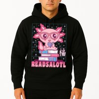 Axolotl Books Readsalotl Reading Bookworm Hoodie