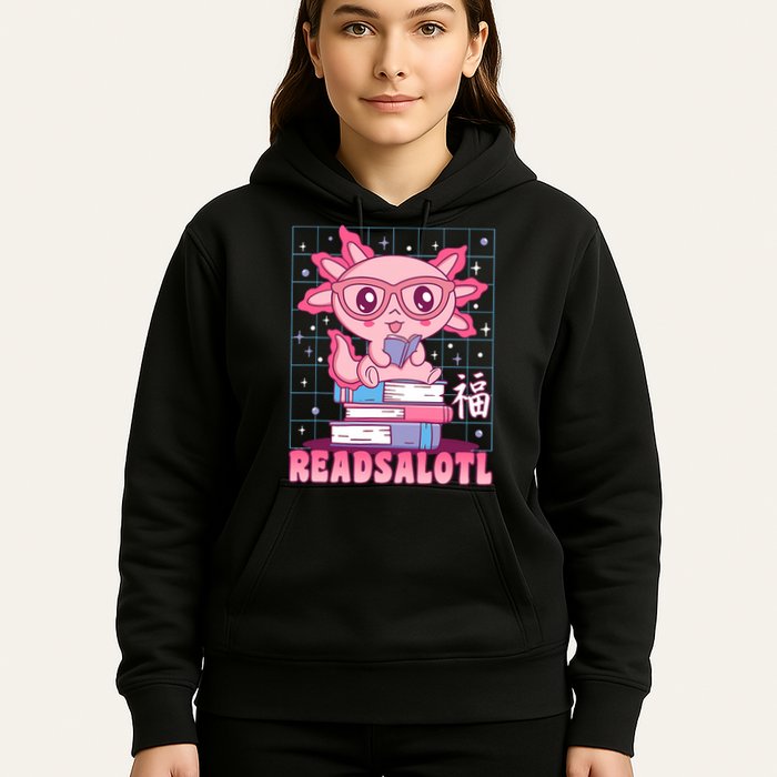 Axolotl Books Readsalotl Reading Bookworm Hoodie