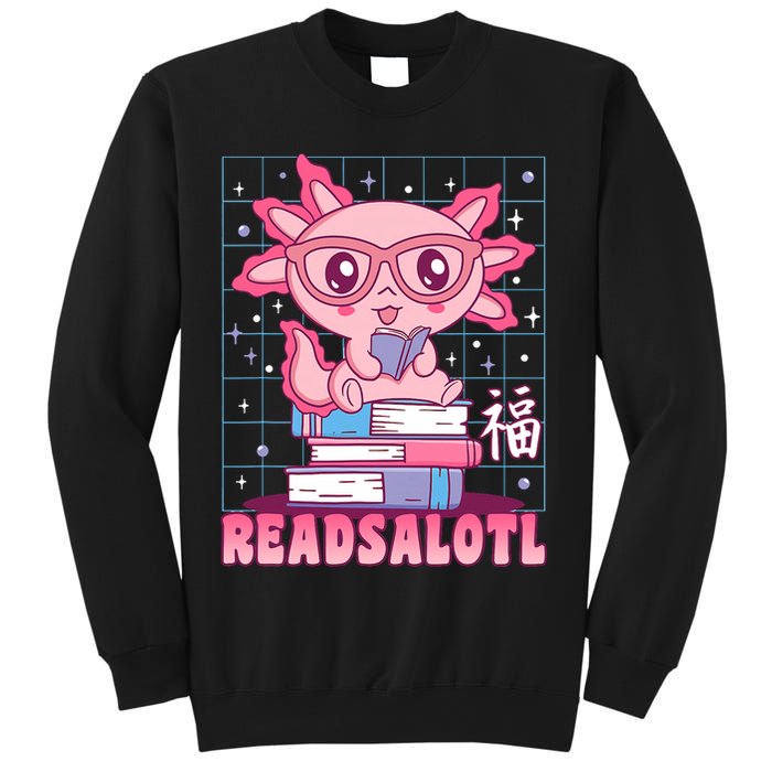 Axolotl Books Readsalotl Reading Bookworm Sweatshirt