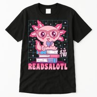 Axolotl Books Readsalotl Reading Bookworm Tall T-Shirt